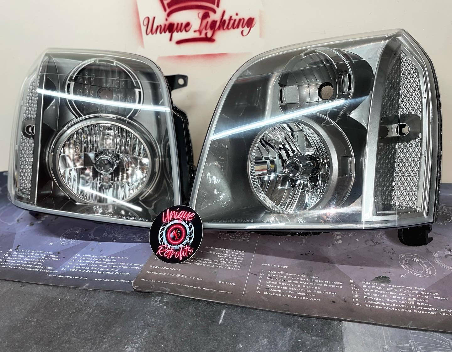 gmc headlights