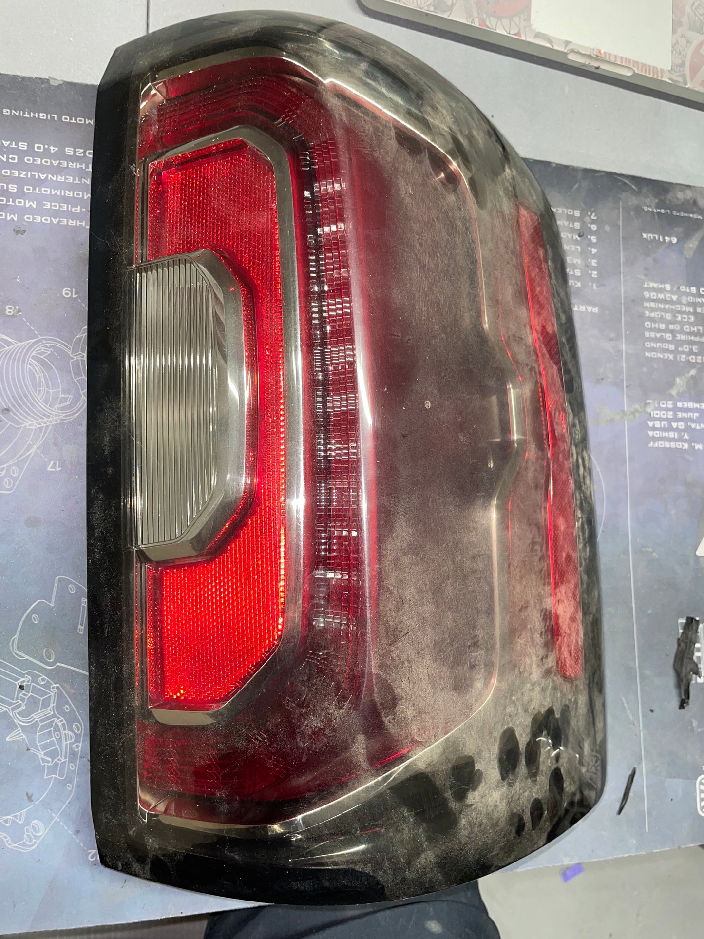 GMC Denali led tailight builder