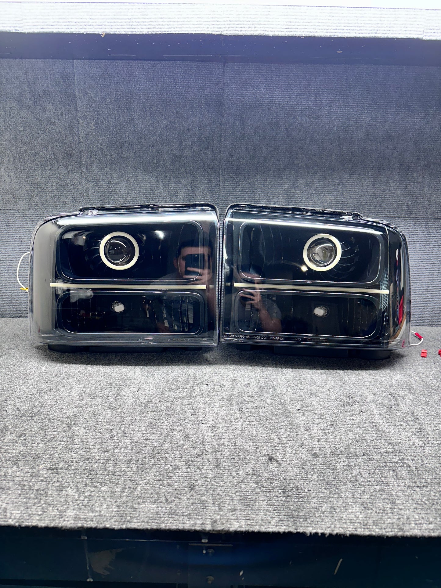 2005-2007 Ford Super duty Custom Headlights