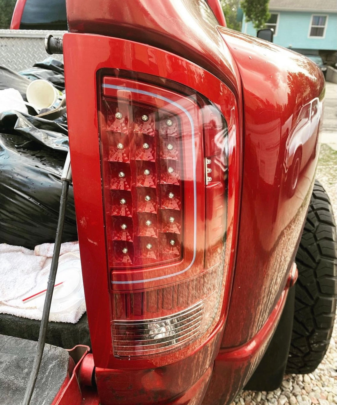 Pre Built 2002-2008 Dodge RAM C Bar Taillights