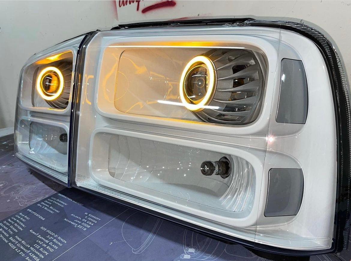 2005-2007 Ford Super duty Custom Headlights