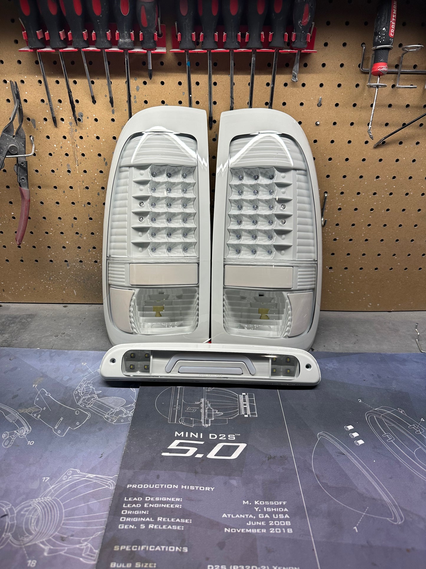 F250 color-matched taillights 99-16 Led taillights