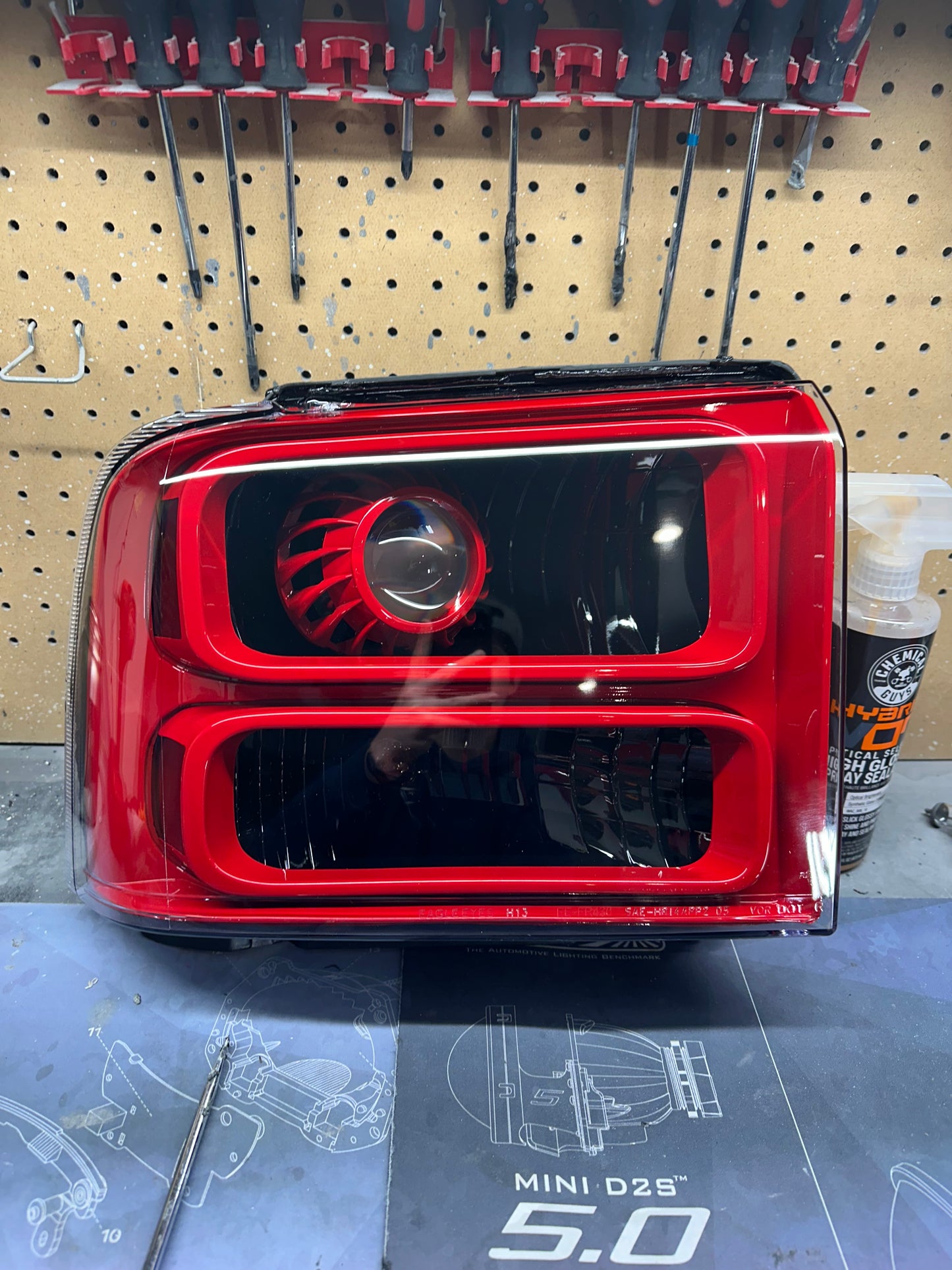 2005-2007 Ford Super duty Custom Headlights