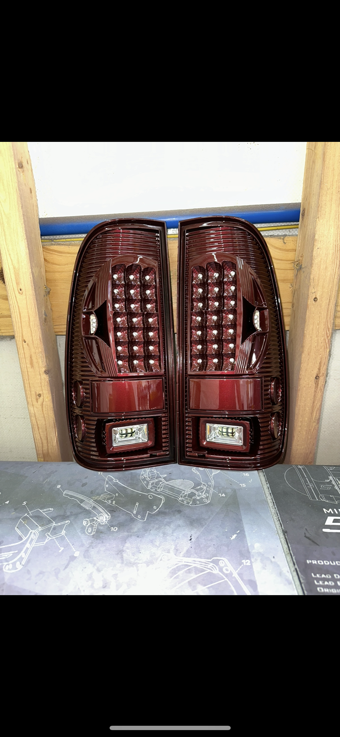 99-16 Ford Super Duty Colormatched Led Taillights