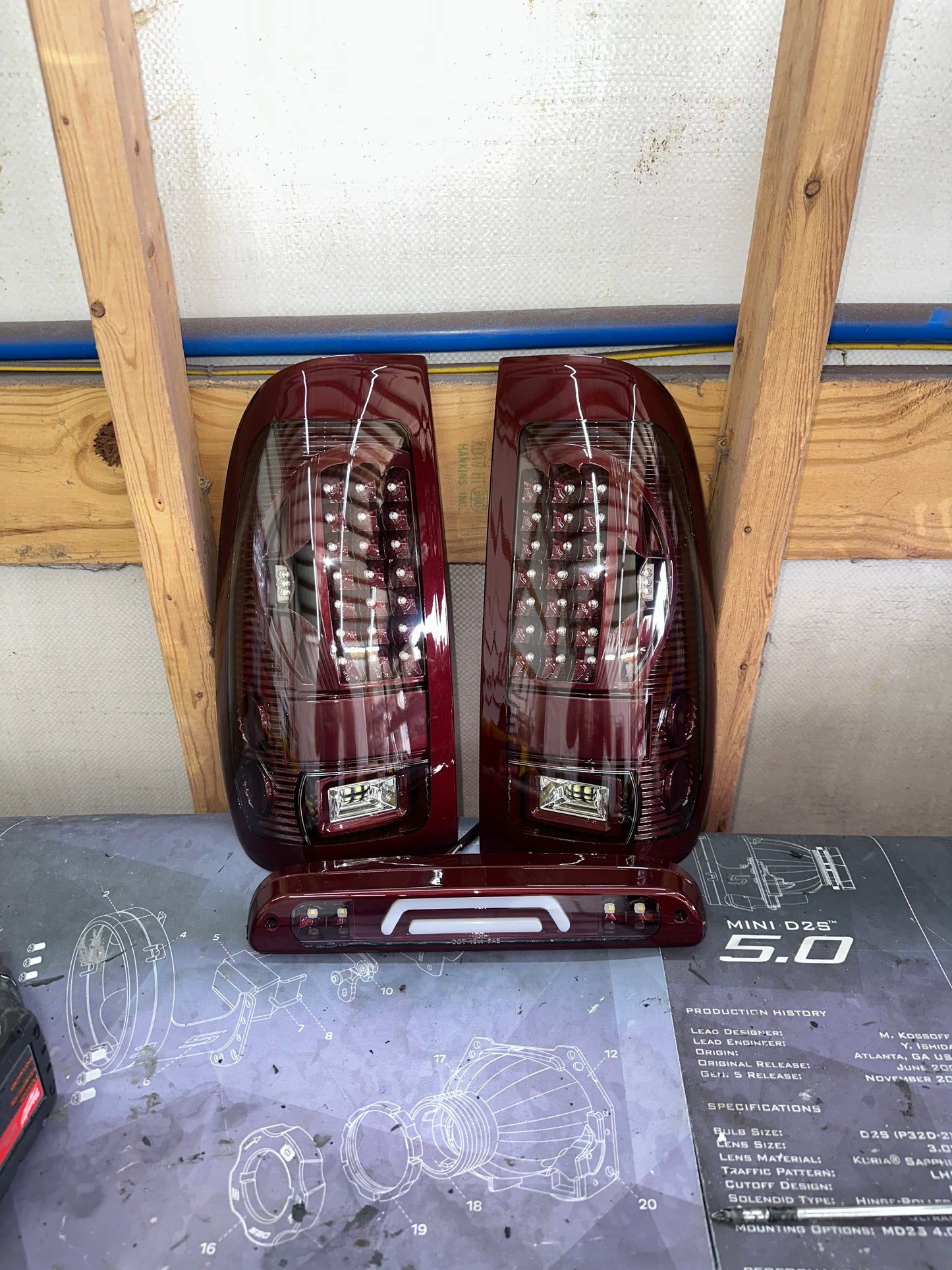99-16 Ford Super Duty Colormatched Led Taillights