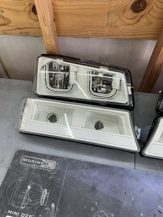 03-06 Chevy Silverado U Bar style headlights