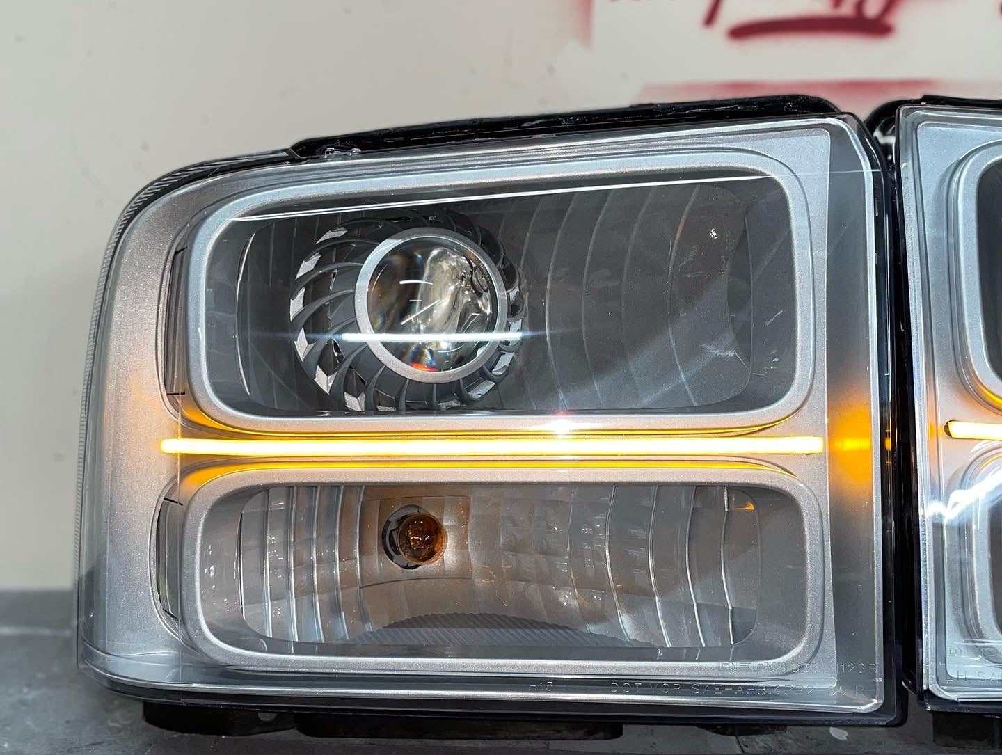 2005-2007 Ford Super duty Custom Headlights