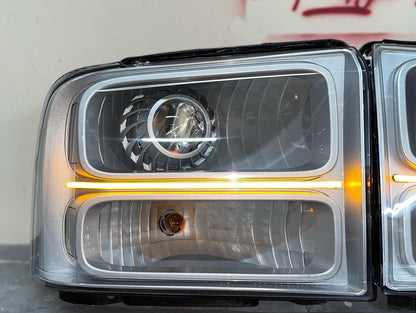 2005-2007 Ford Super duty Custom Headlights