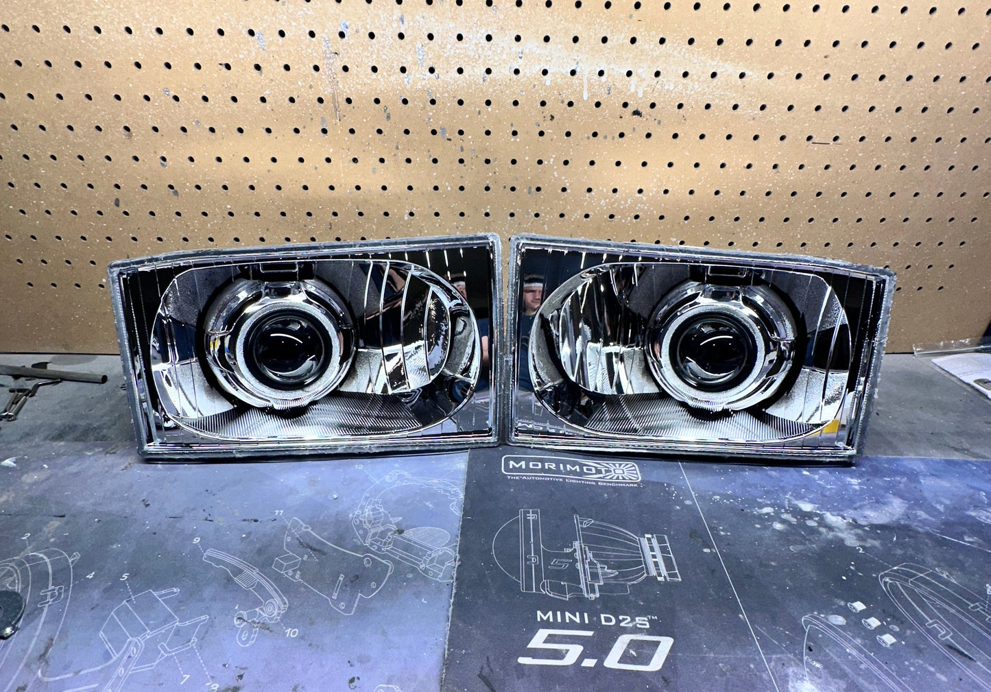 99-04 Ford Superduty Projector Healdights