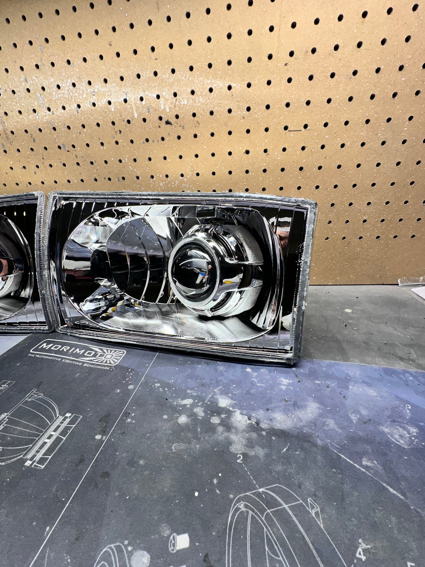 99-04 Ford Superduty Projector Healdights