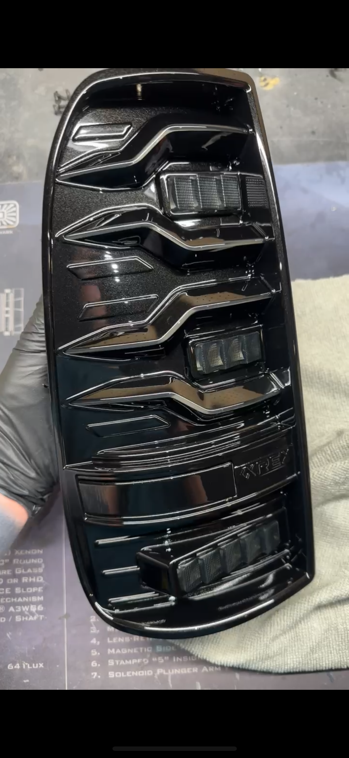 99-16 Super duty Alpha-Rex LUXX Colormatched taillights