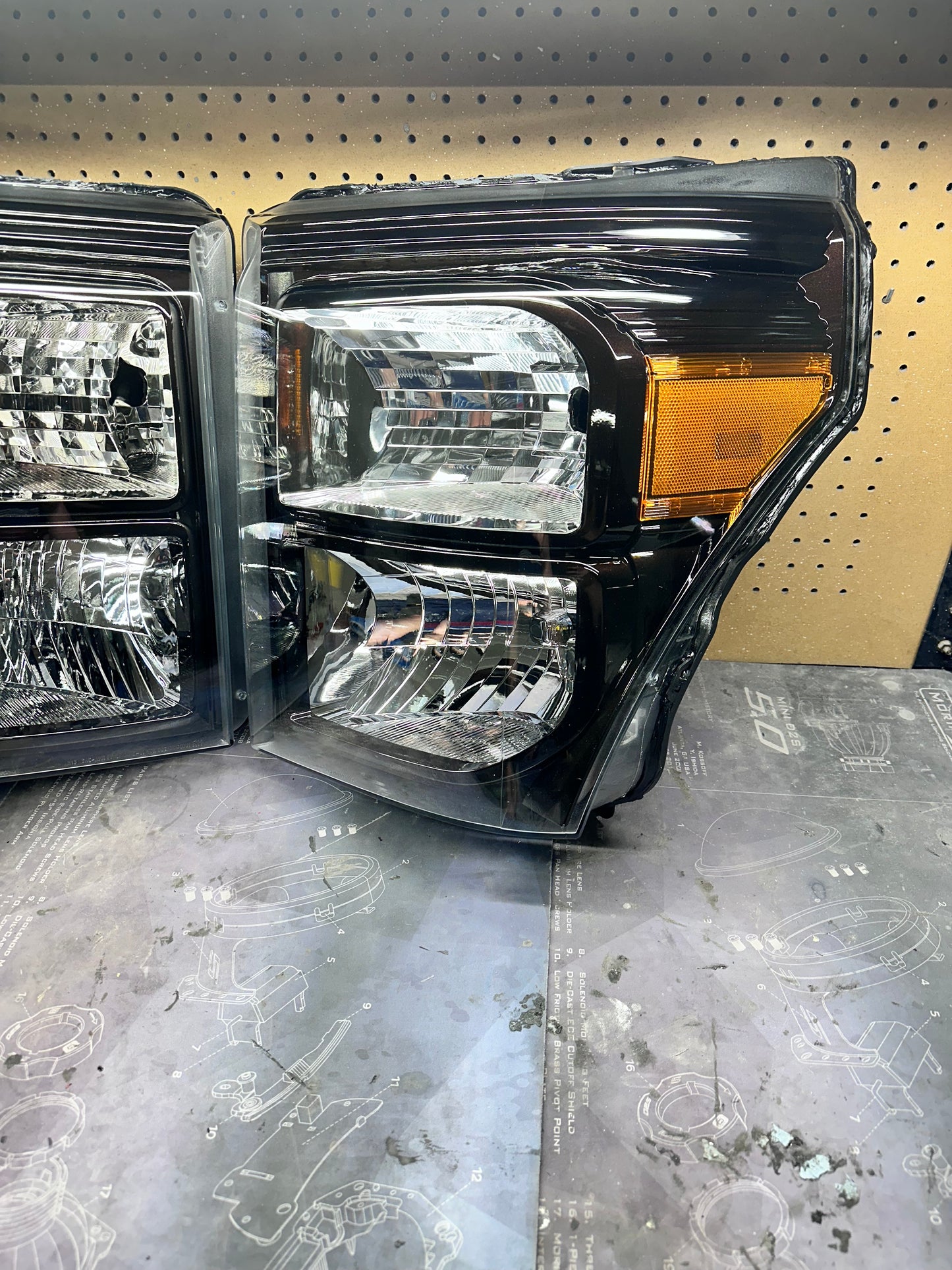 Pre Built 2011-2016 Super Duty Headlights