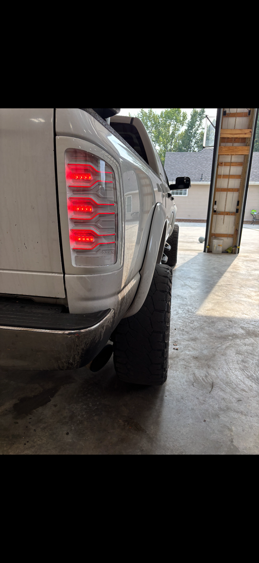 2002-2008 Dodge Ram Alpharex Colormatched LED Tail Lights