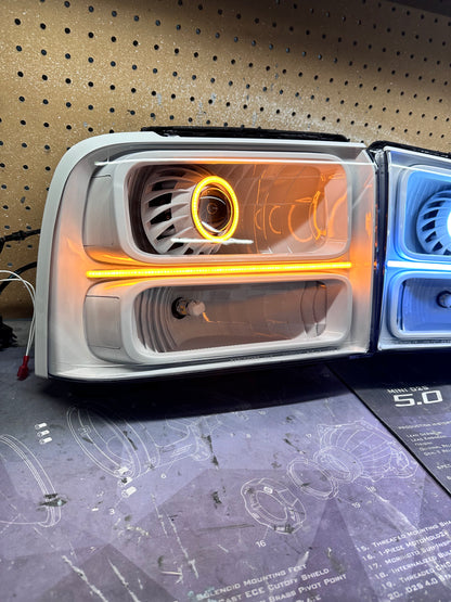 2005-2007 Ford Super duty Custom Headlights