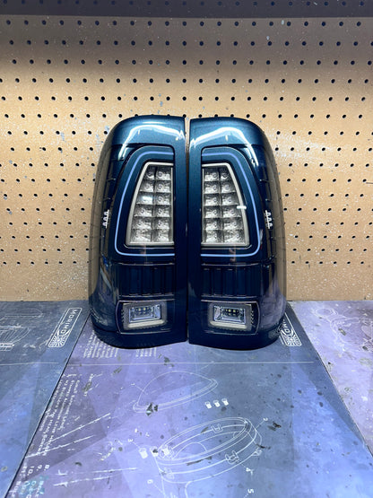 99-16 Super Duty Colormatched LED C Bar Tail Lights