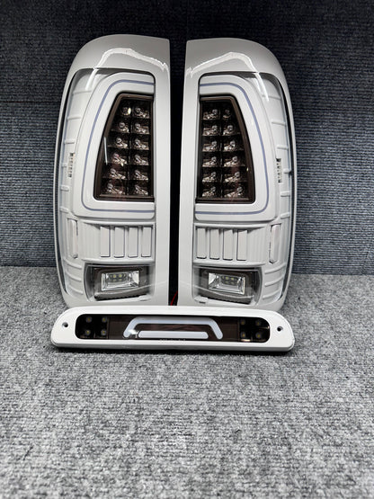 99-16 Super Duty Colormatched LED C Bar Tail Lights