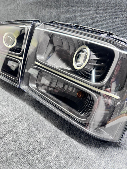 2005-2007 Ford Super duty Custom Headlights