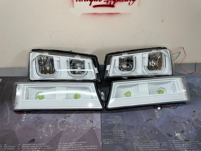 03-06 Chevy Silverado U Bar style headlights