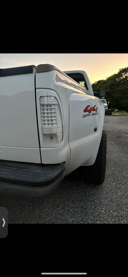 F250 color-matched taillights 99-16 Led taillights
