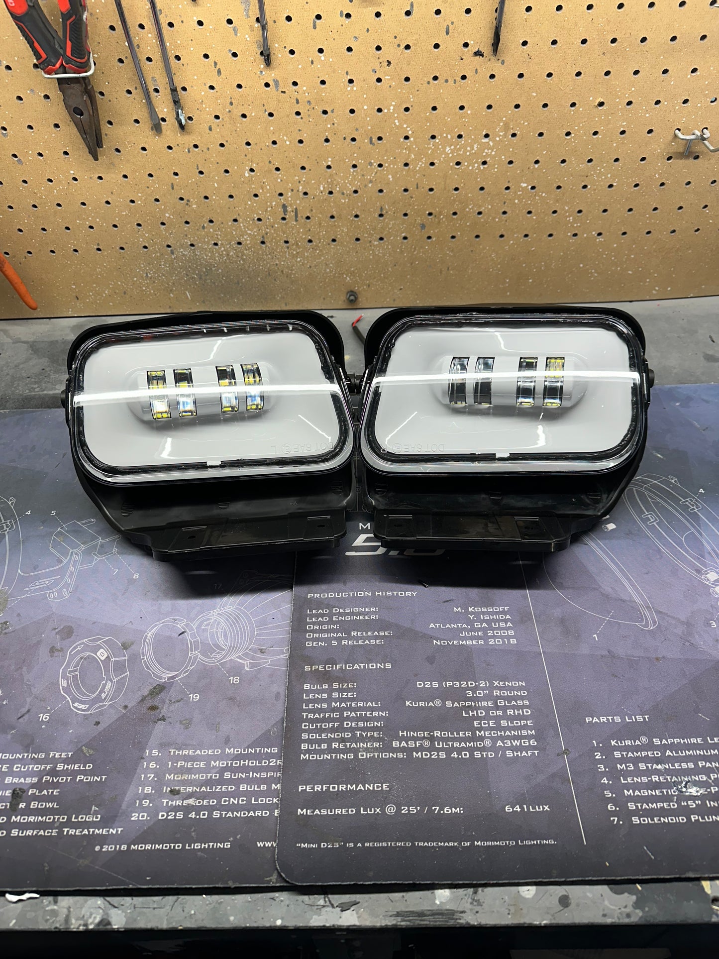 Pre Built 03-06 Chevy Silverado led fog lights